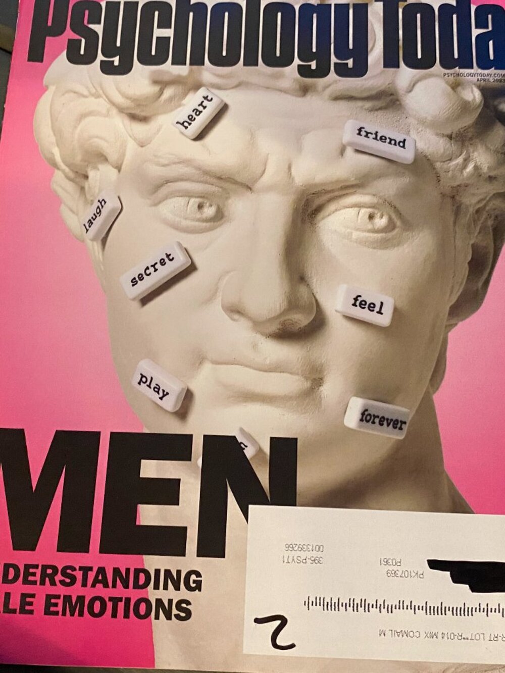 Psychology Today-Men-Understanding Male Emotions- April 2023